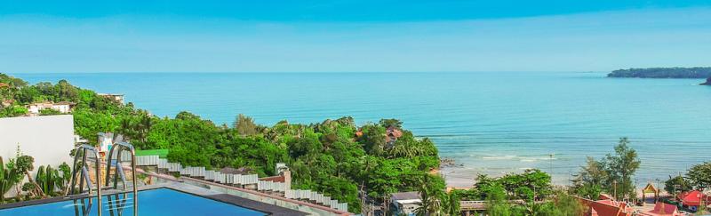 Фото Роскошный пентхаус с видом на море в аренду на пляже Камала