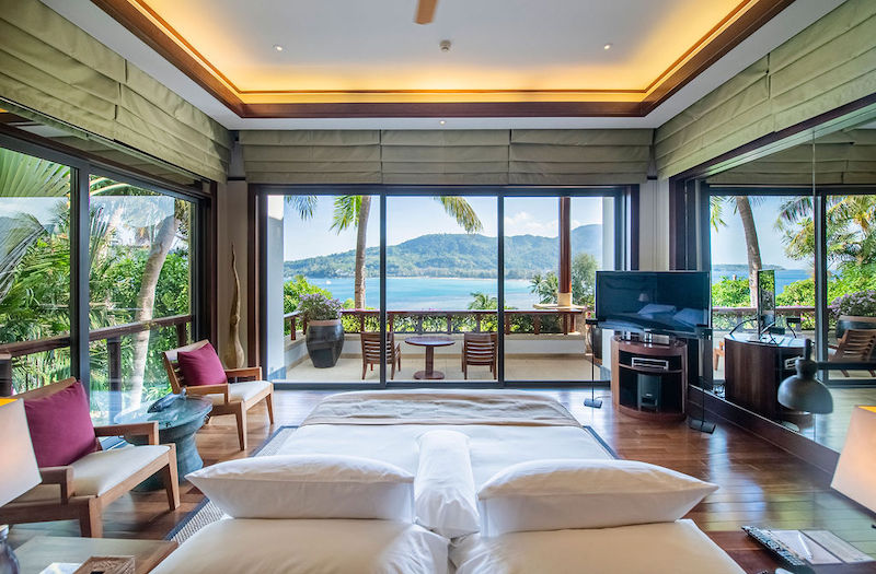 Photo Luxueuse villa de 4 chambres avec vue imprenable sur l'océan à vendre à Kamala
