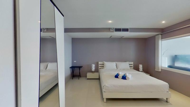 รูปภาพ อพาร์ทเมนท์ทันสมัย ​​2 ห้องนอนพร้อมวิวทะเลแบบพาโนรามาสำหรับขายในกะรน ภูเก็ต