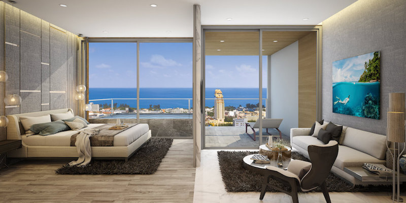 Photo Appartements neufs avec 1 Chambre et Vue sur la Mer pour Investisseurs