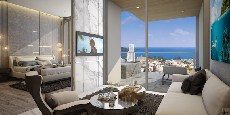 Photo Appartements neufs avec 1 Chambre et Vue sur la Mer pour Investisseurs