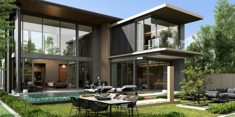 Photo Nouvelle villa de luxe avec piscine de 3 chambres à Bang Tao
