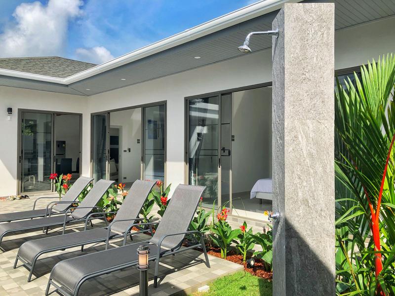 Photo Nouvelle top villa avec piscine de 3 chambres à vendre à Rawai