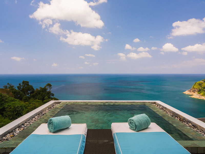 Photo Panoramic Sea View 6 bedroom villa for sale on Millionaires Mile, Kamala.