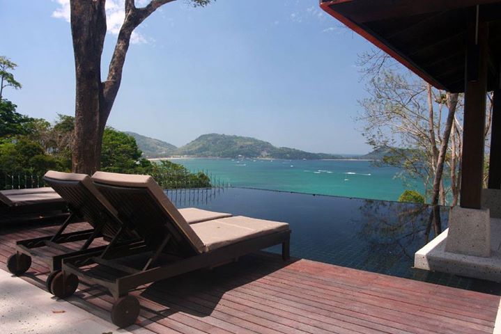 Photo Patong-Villa de 4 chambres avec vue sur la mer et piscine pour locations de vacances à Kalim