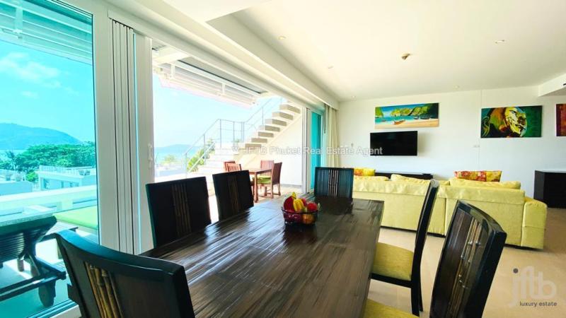 Фото Пентхаус с одной спальней и потрясающим видом на море на продажу в Раваи.