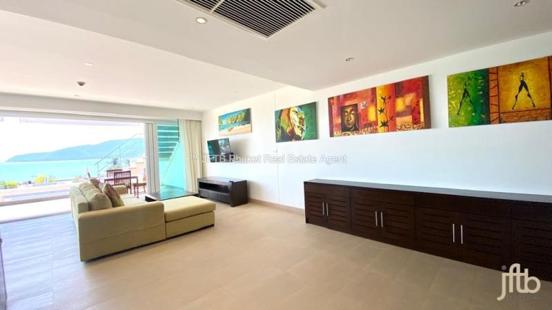 Photo Penthouse avec pleine vue mer à vendre à Serenity Rawai