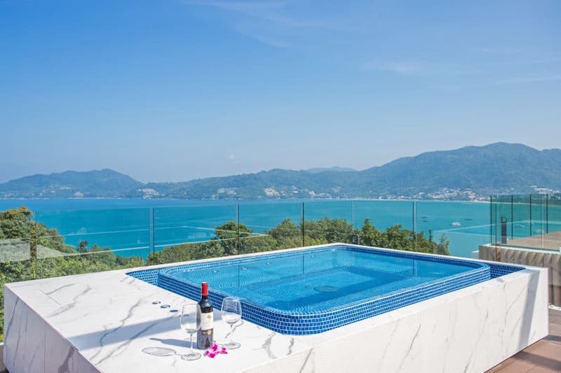 Photo Luxueux penthouse neuf avec vue sur la mer à vendre à Patong Beach