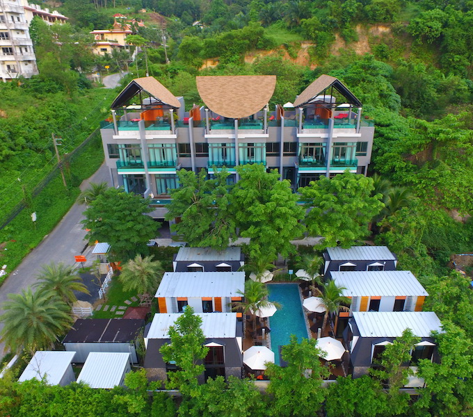 Photo Duplex moderne à louer près de la plage de Patong à Phuket 