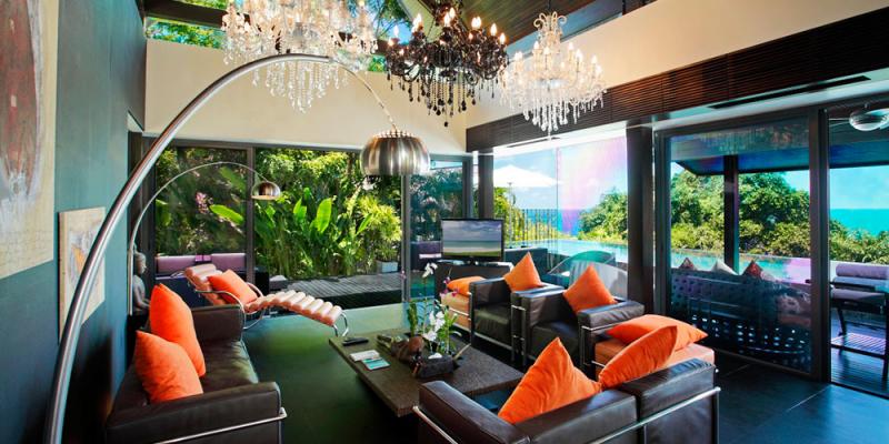 Photo Phuket exclusive Seafront villa for sale in Kamala with stunning Sea Views