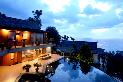 Photo Phuket exclusive sea view villa for rent in Ayara Surin estate