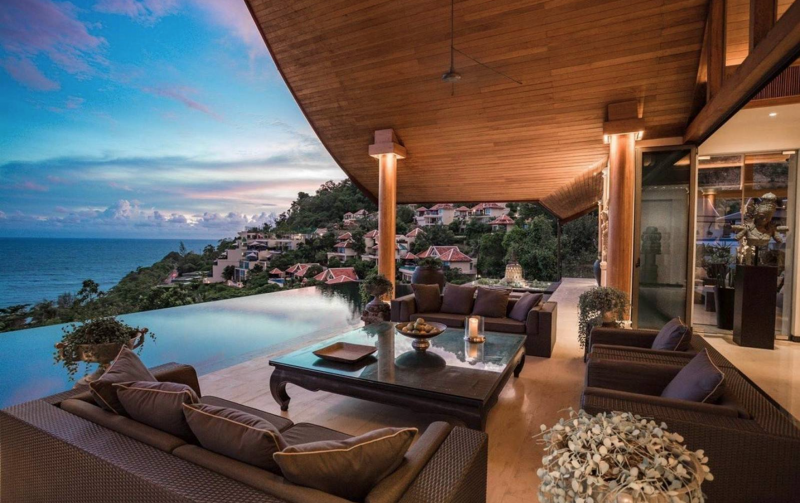 Photo Phuket Exclusive Villa with Contemporary Design and Panoramic Sea Views for Sale
