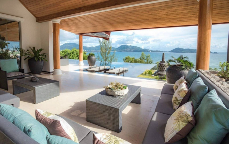 照片普吉岛独家别墅出售现代设计和全景海景