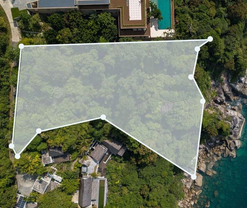 照片普吉岛土地出售在百万富翁英里，卡马拉 - 泰国