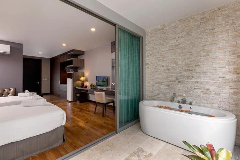 Фото Пхукета - Современная полностью меблированная квартира с 1 спальней в аренду на Банг Тао