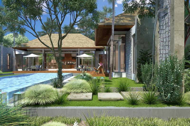 Photo Villa de luxe neuve avec 3 chambres et piscine à vendre à Layan, Phuket