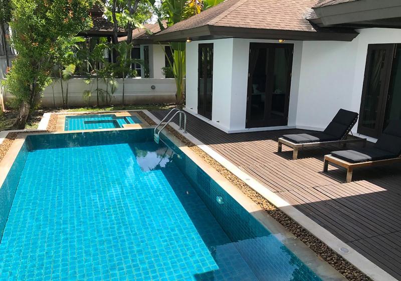 Photo Villa de 3 chambres avec piscine à louer au mois ou à long terme à Chalong