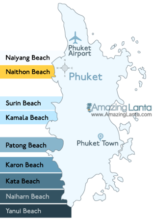 Photo Phuket Sea view land for sale Nai Thon Beach with Chanote