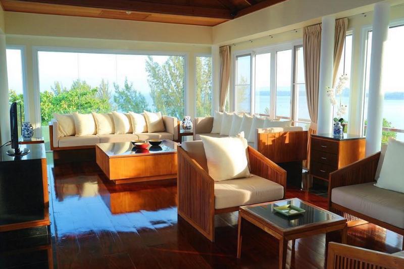 照片普吉岛独特的豪华全景海景别墅百万富翁英里