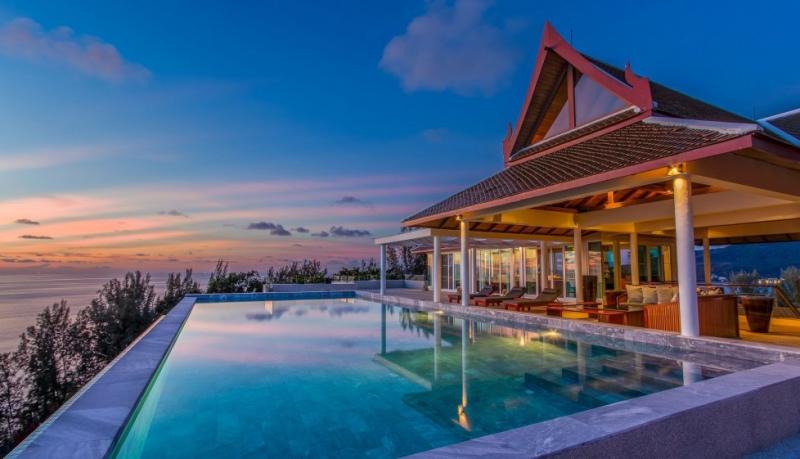 Photo Phuket Unique Luxury Panoramic Ocean View Villa on Millionaire's Mile