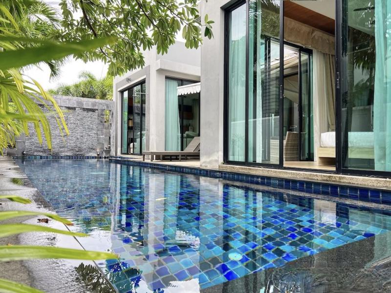 照片 普吉岛 Nai Harn Baan Bua 出售的 3 间卧室泳池别墅。