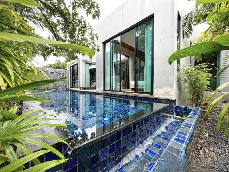 照片 普吉岛 Nai Harn Baan Bua 出售的 3 间卧室泳池别墅。