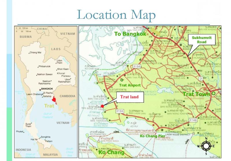 Photo Thailand Seafront Land Plot for Sale in Trat