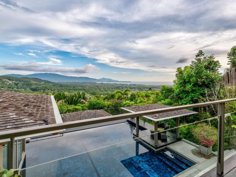 Photo Villa de prestige avec vue mer pour des locations de vacances sur la côte ouest de Phuket