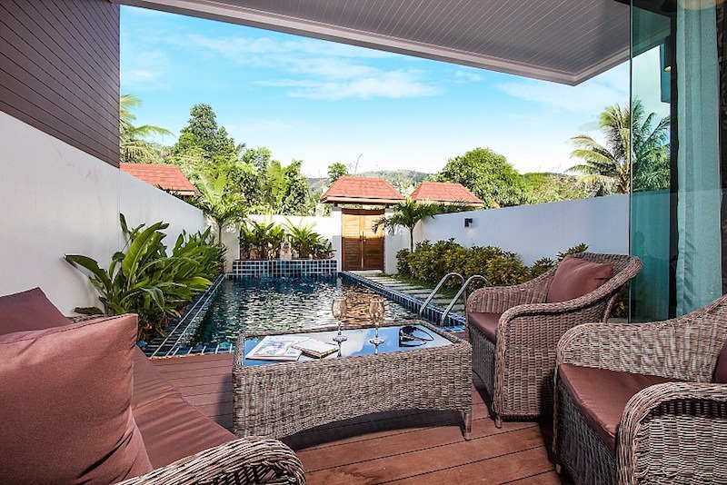 Photo Twin villa with 3 bedrooms and pool  for sale in Kamala Phuket