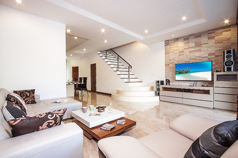 Photo Villa moderne de 3 chambres avec piscine à vendre à prix réduit à Kamala Phuket