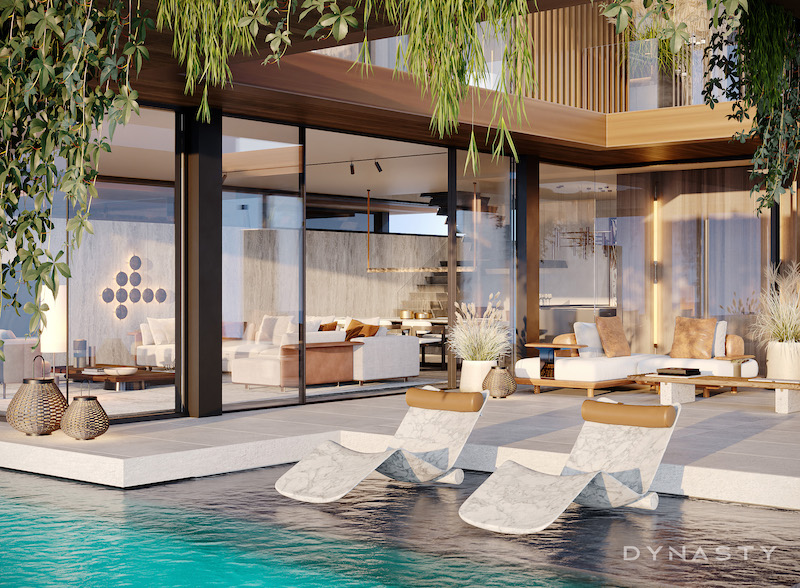 Photo Villas de super luxe avec piscine à Isola Sky Phuket