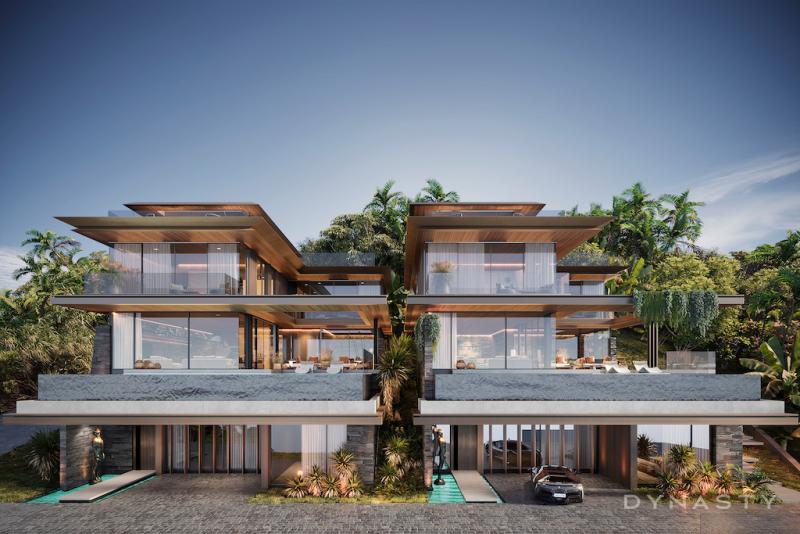 Photo Villas de super luxe avec piscine à Isola Sky Phuket