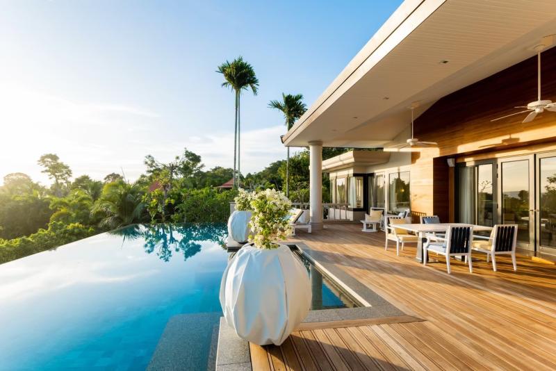 Photo Villa unique en bord de mer 3 chambres à vendre à Trisara Phuket