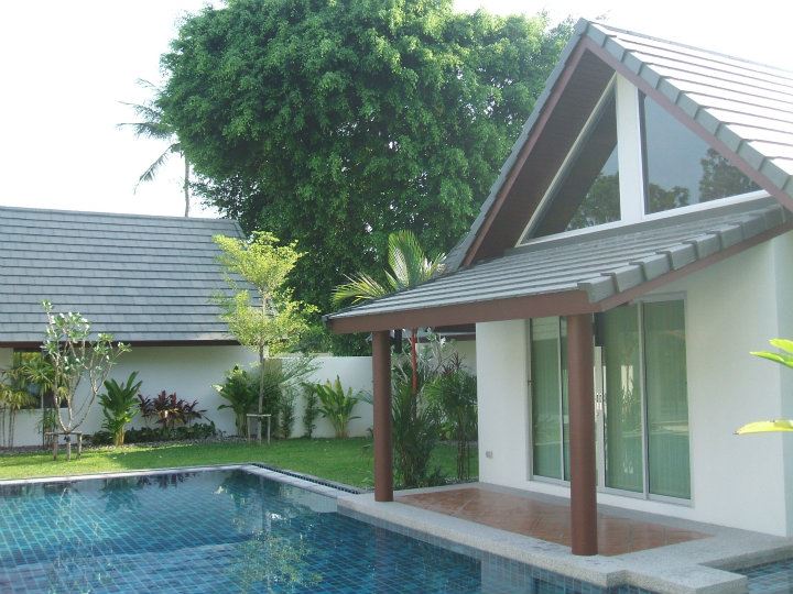 Photo Villa de 2 chambres avec piscine partagée à louer à Chalong Pier